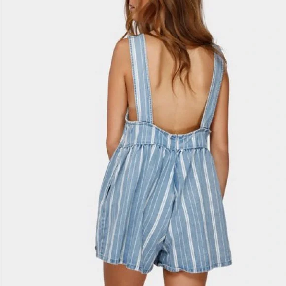 Billabong Cabo Blue Ray Playsuit - Picture 2 of 7